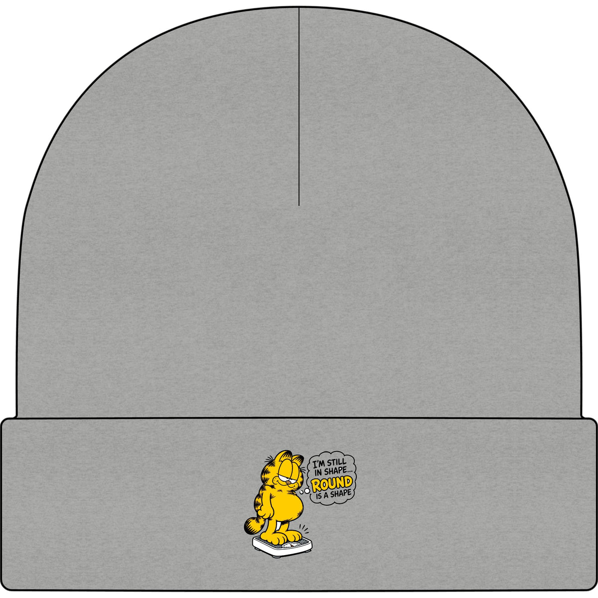 Round Shape Garfield - AS Colour 1107 Cuff Beanie