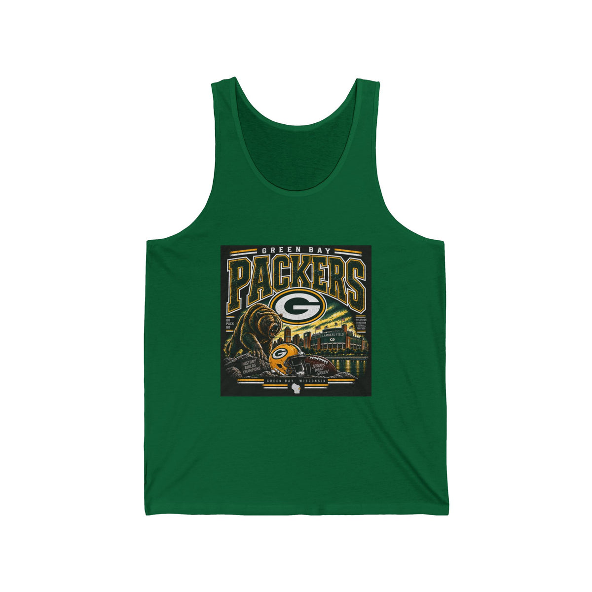 Green Bay Packers Pride - Athletic Tank