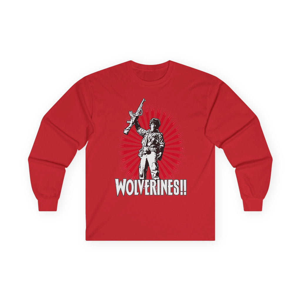 Wolverines - Unisex Ultra Cotton Long Sleeve Tee