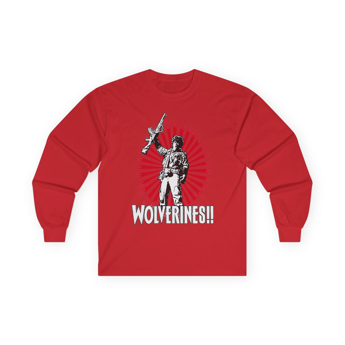 Wolverines - Unisex Ultra Cotton Long Sleeve Tee