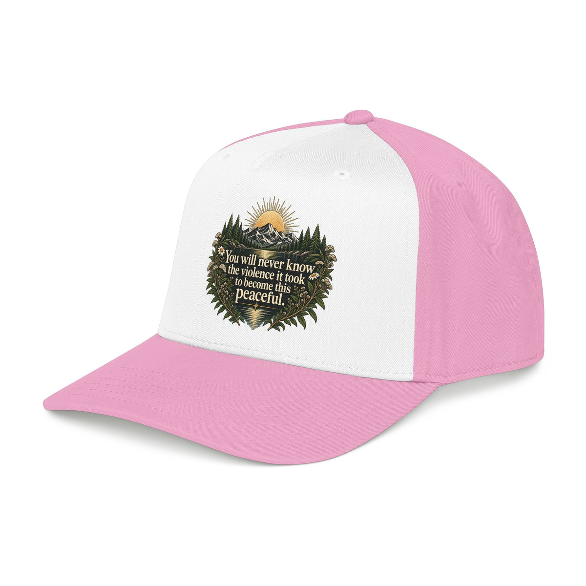 You Will Never Know The Violence It Took To Become This Peaceful - OTTO Baseball Hat