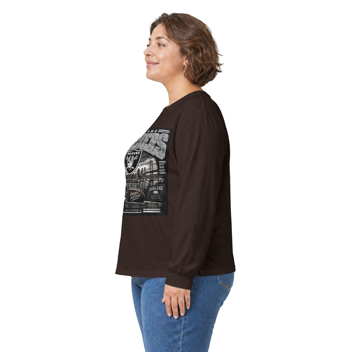 Oakland Raiders Black Heritage - Unisex Ultra Cotton Long Sleeve Tee