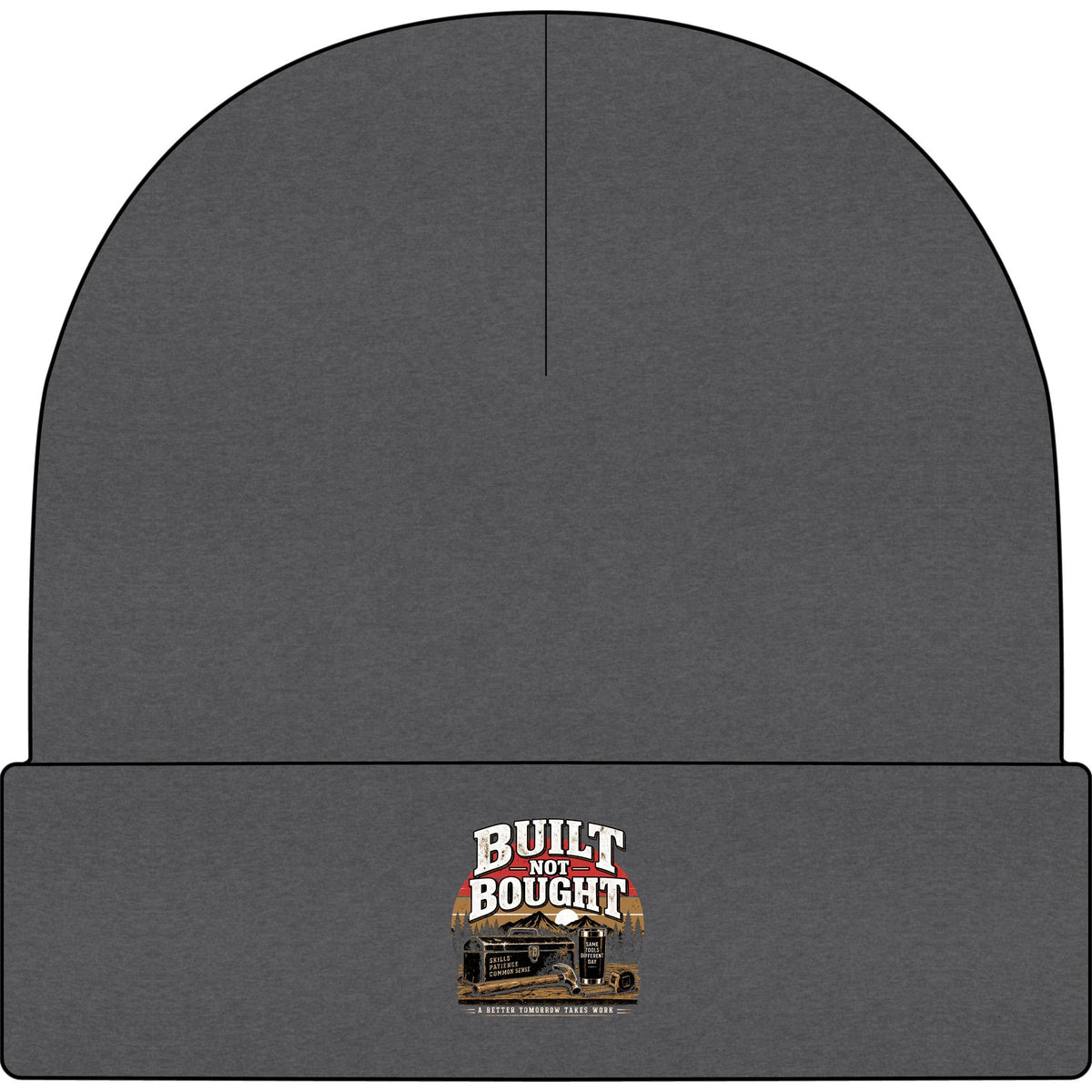 Built Not Bought - AS Colour 1107 Cuff Beanie