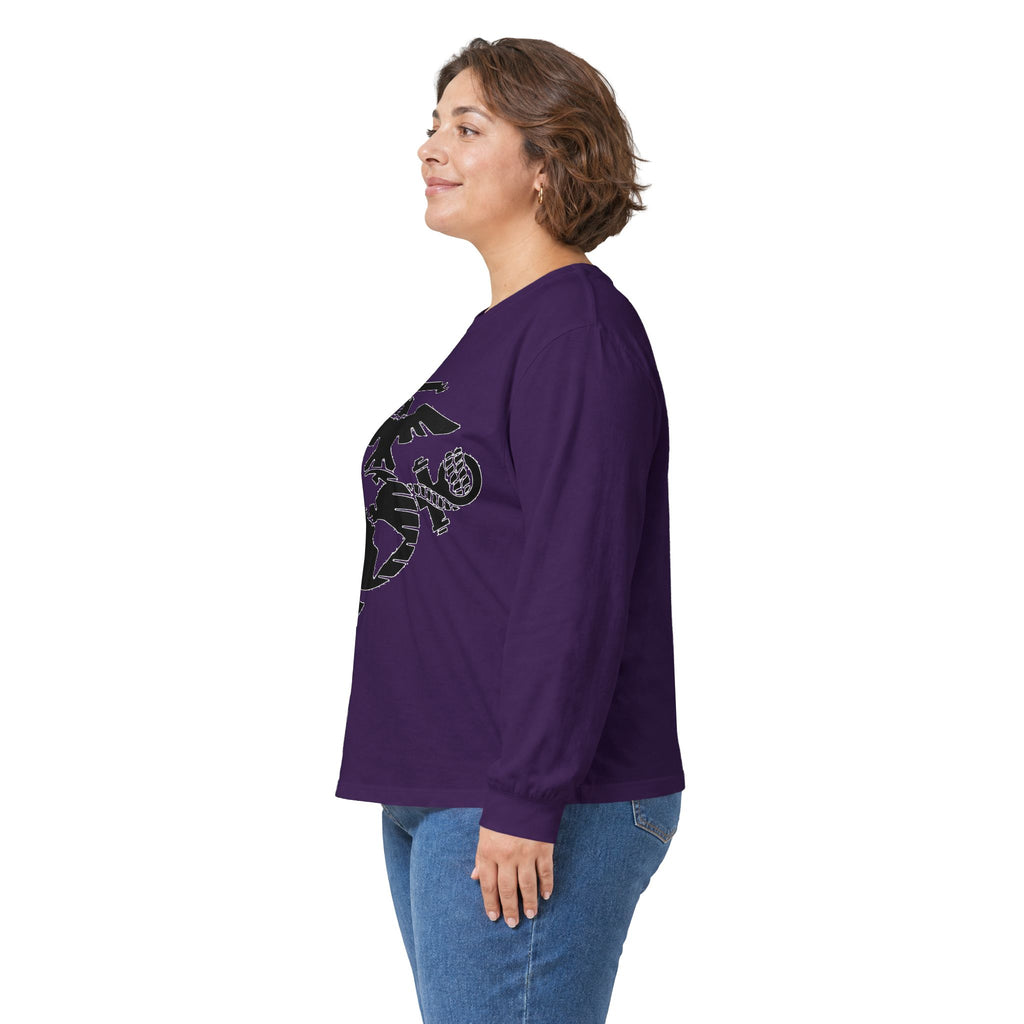 Eagle, Globe & Anchor Emblem - Unisex Ultra Cotton Long Sleeve Tee