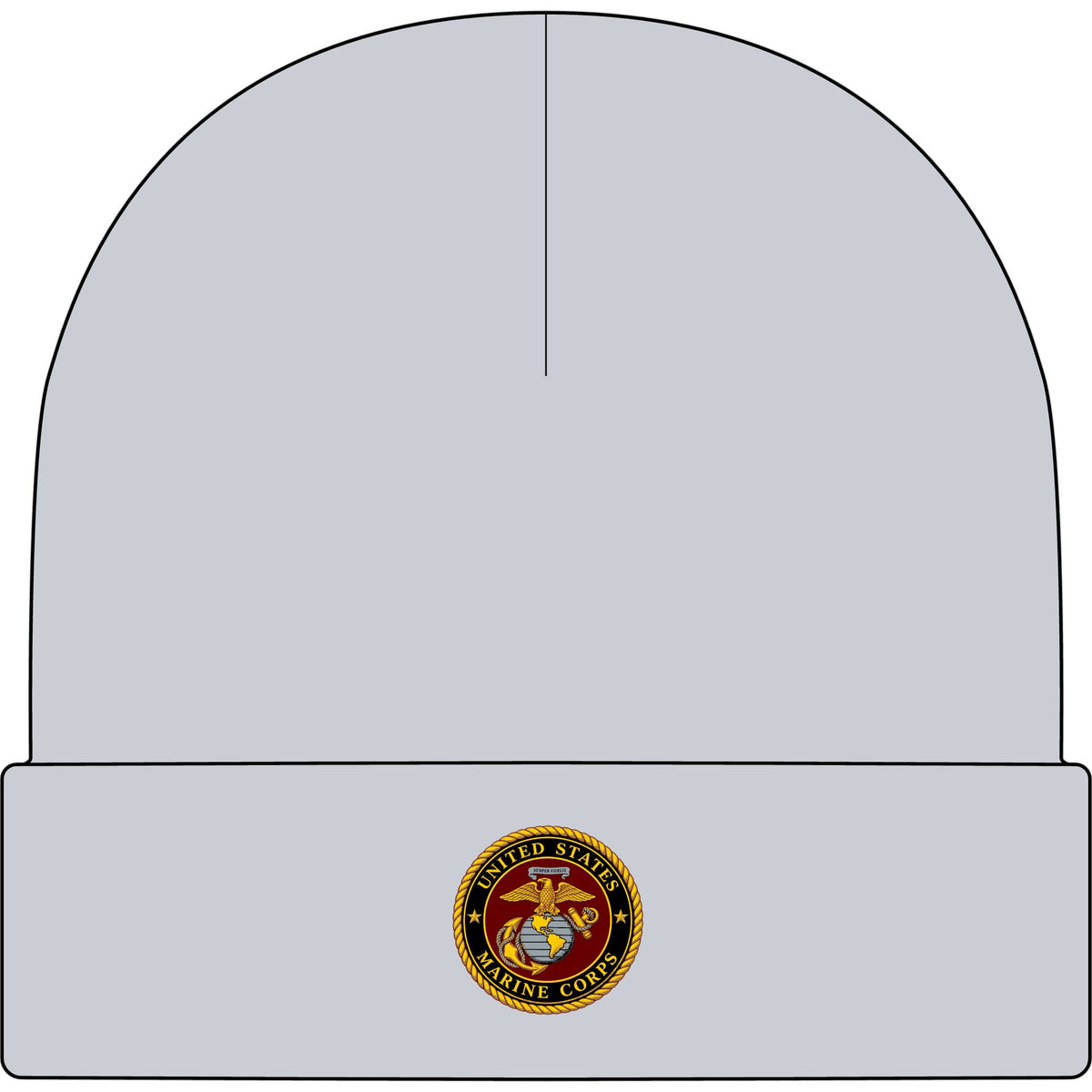 U.S. Marine Corps Emblem - AS Colour 1107 Cuff Beanie