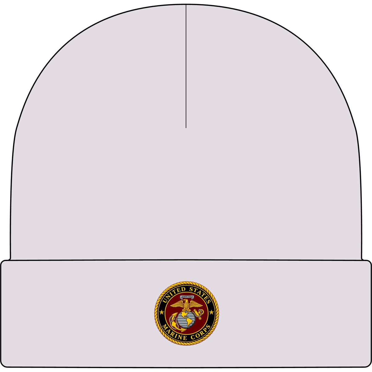 U.S. Marine Corps Emblem - AS Colour 1107 Cuff Beanie