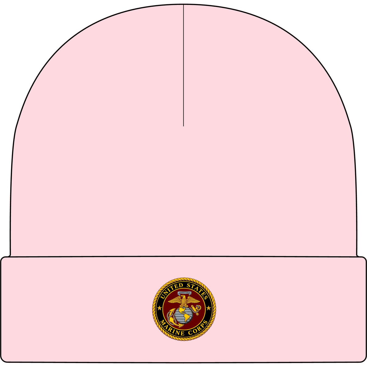 U.S. Marine Corps Emblem - AS Colour 1107 Cuff Beanie