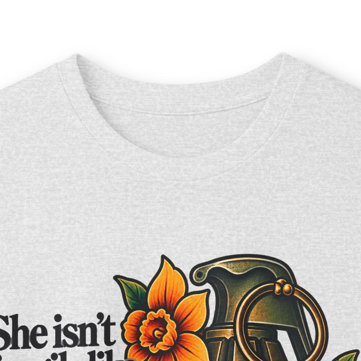 Fragile Like a Bomb - Floral Grenade - Unisex Ultra Cotton Long Sleeve Tee