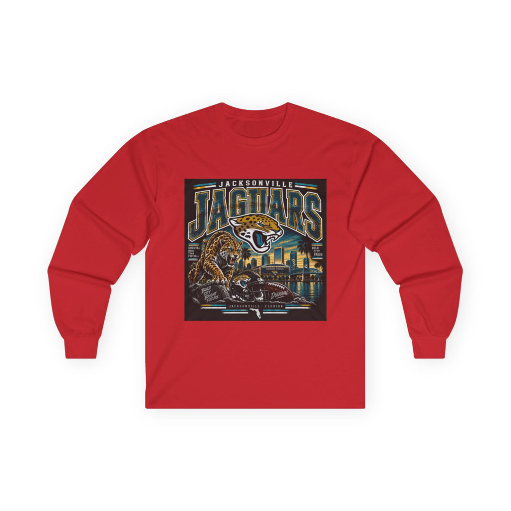 Jacksonville Jaguars Pride - Unisex Ultra Cotton Long Sleeve Tee