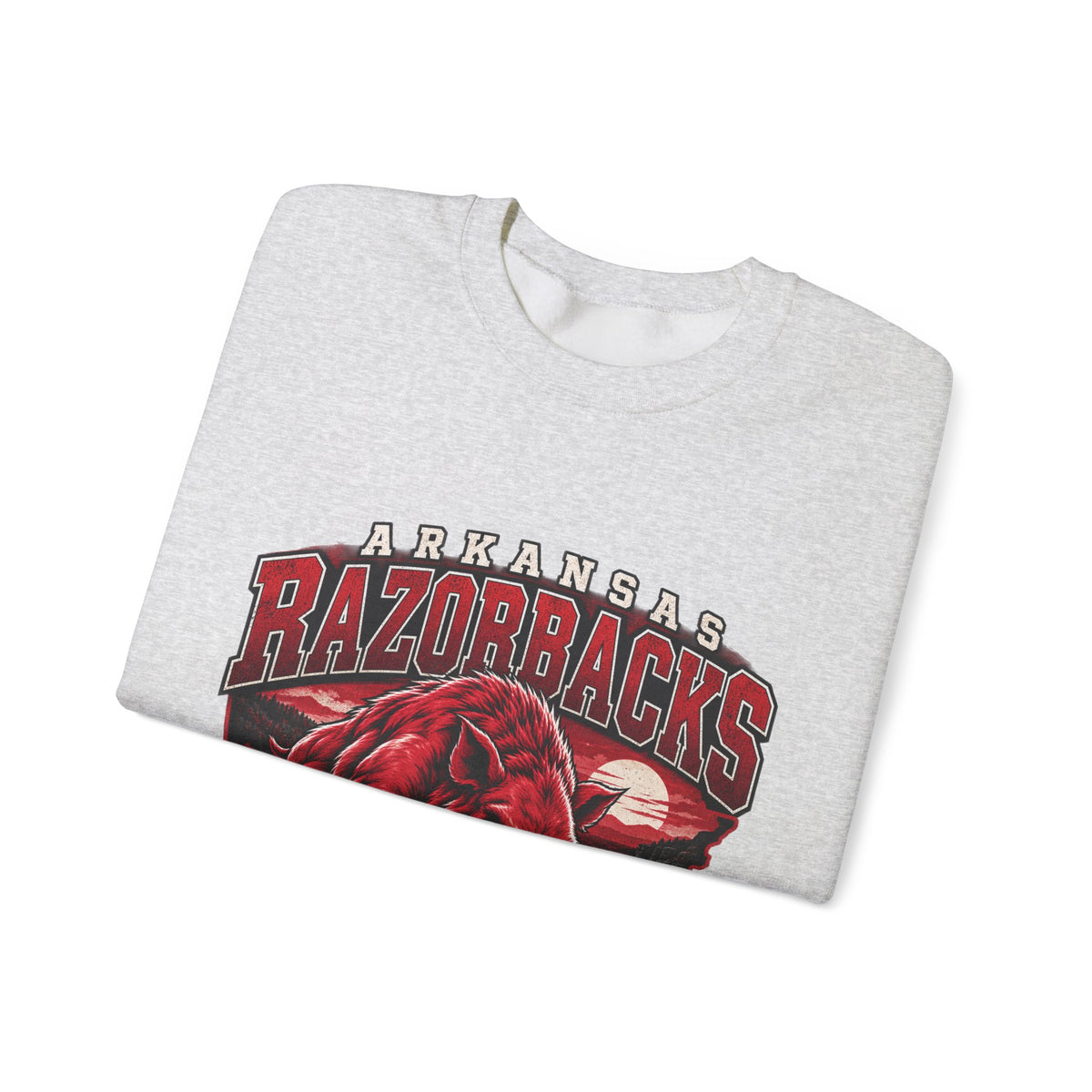 Arkansas Razorbacks State Pride - Crewneck Sweatshirt