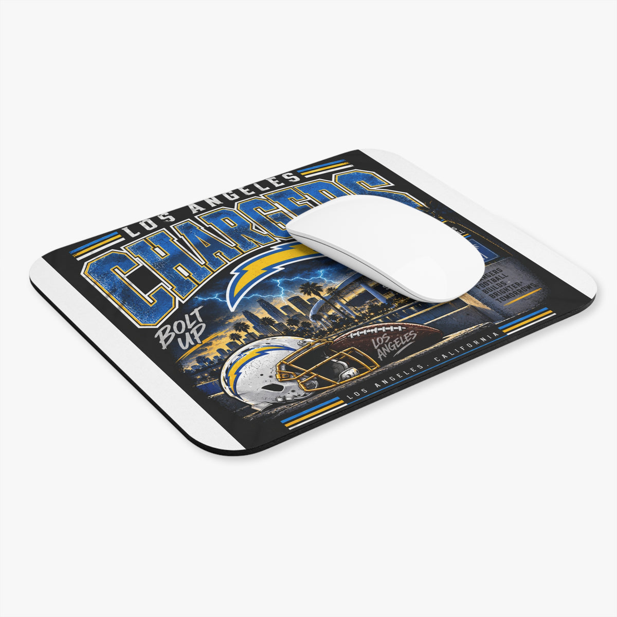 Los Angeles Chargers Bolt Up - Mouse Pad