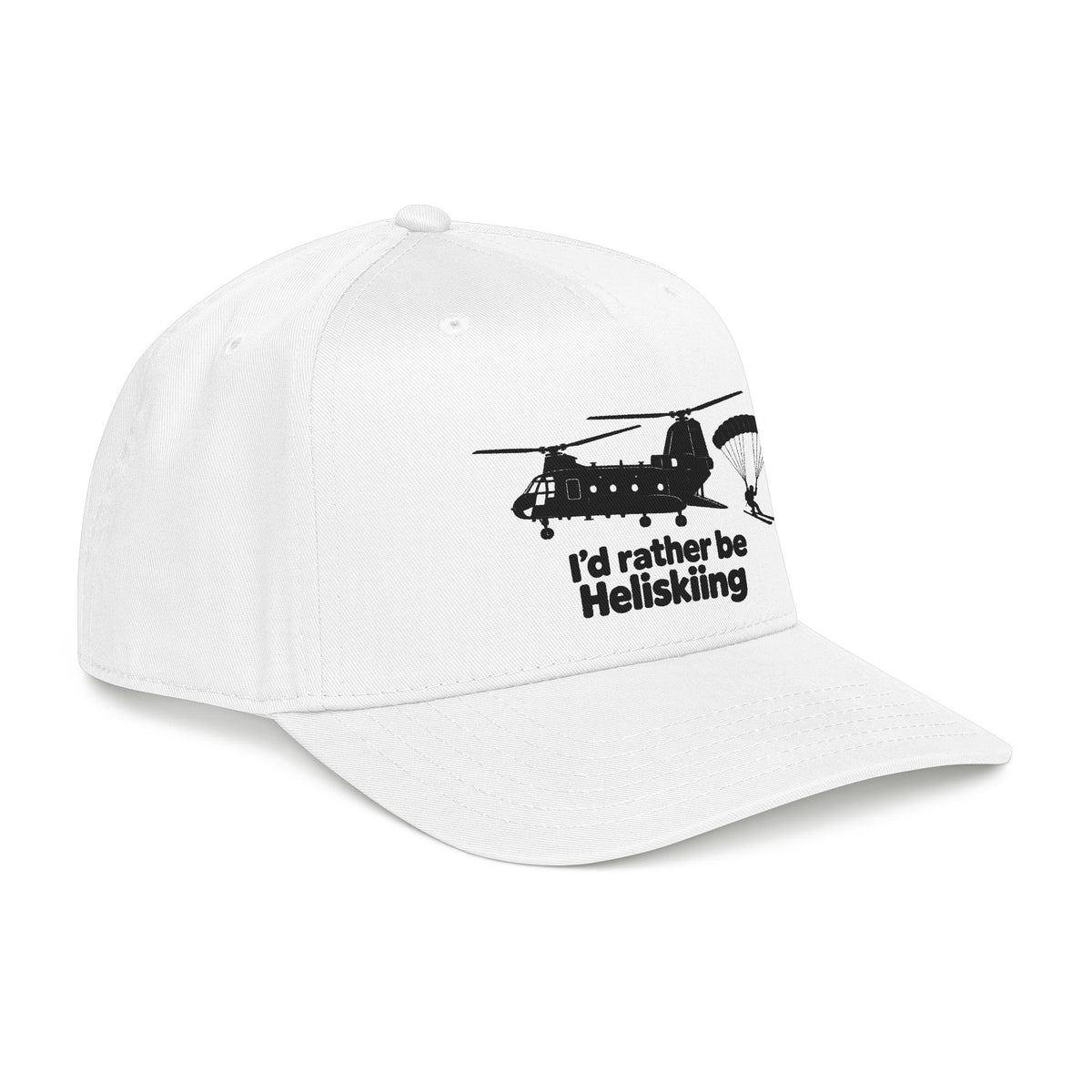 Id Rather Be Heliskiing - OTTO Baseball Hat