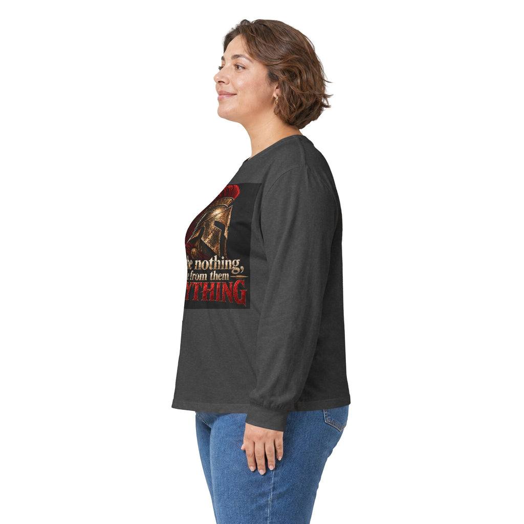 Spartan Helmet - Take Everything - Unisex Ultra Cotton Long Sleeve Tee