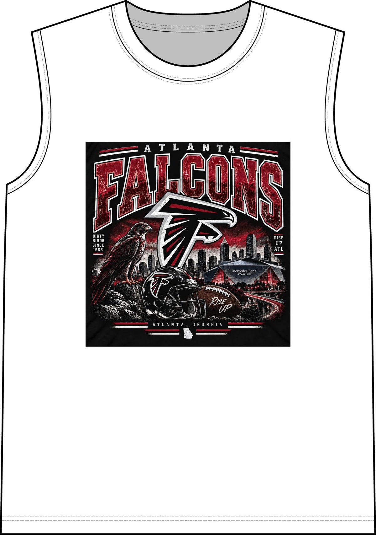 Atlanta Falcons Rise Up - Classic Tank