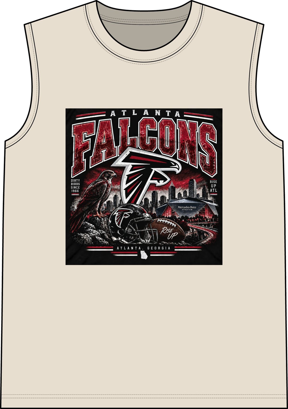 Atlanta Falcons Rise Up - Classic Tank
