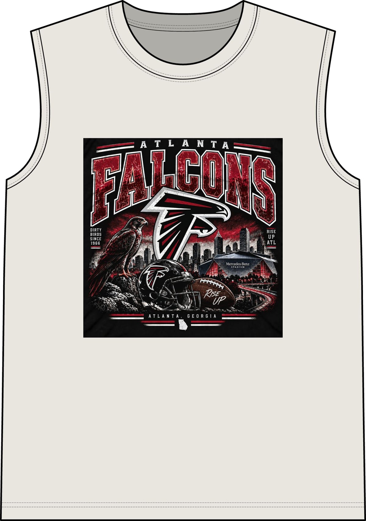 Atlanta Falcons Rise Up - Classic Tank