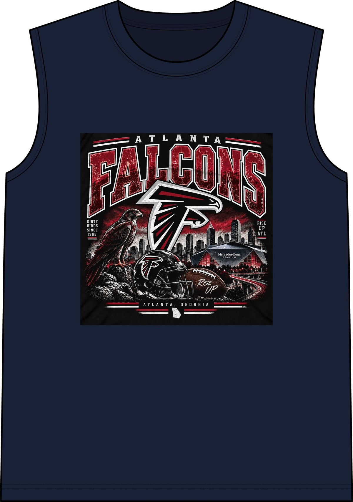 Atlanta Falcons Rise Up - Classic Tank