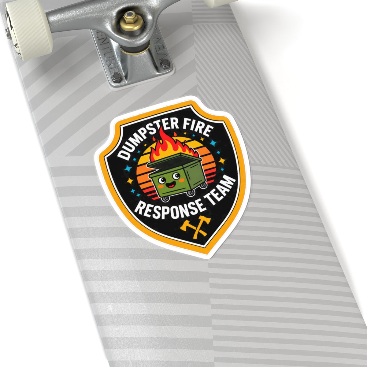 Dumpster Fire Response Team - Kiss-Cut Sticker
