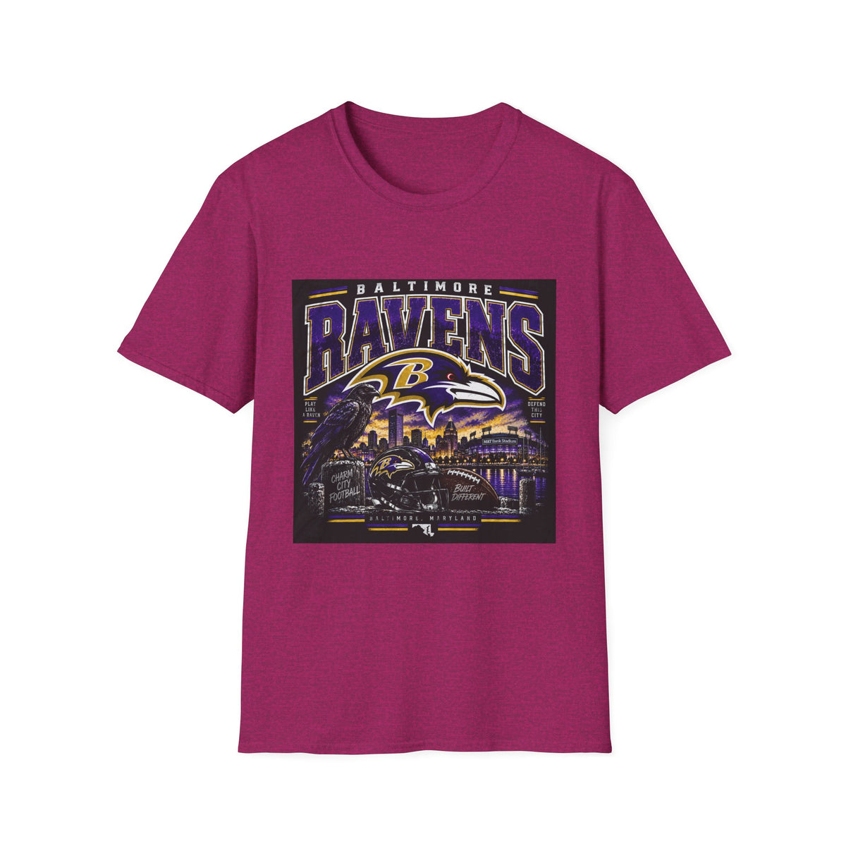 Baltimore Ravens Skyline Tee - Classic Tee