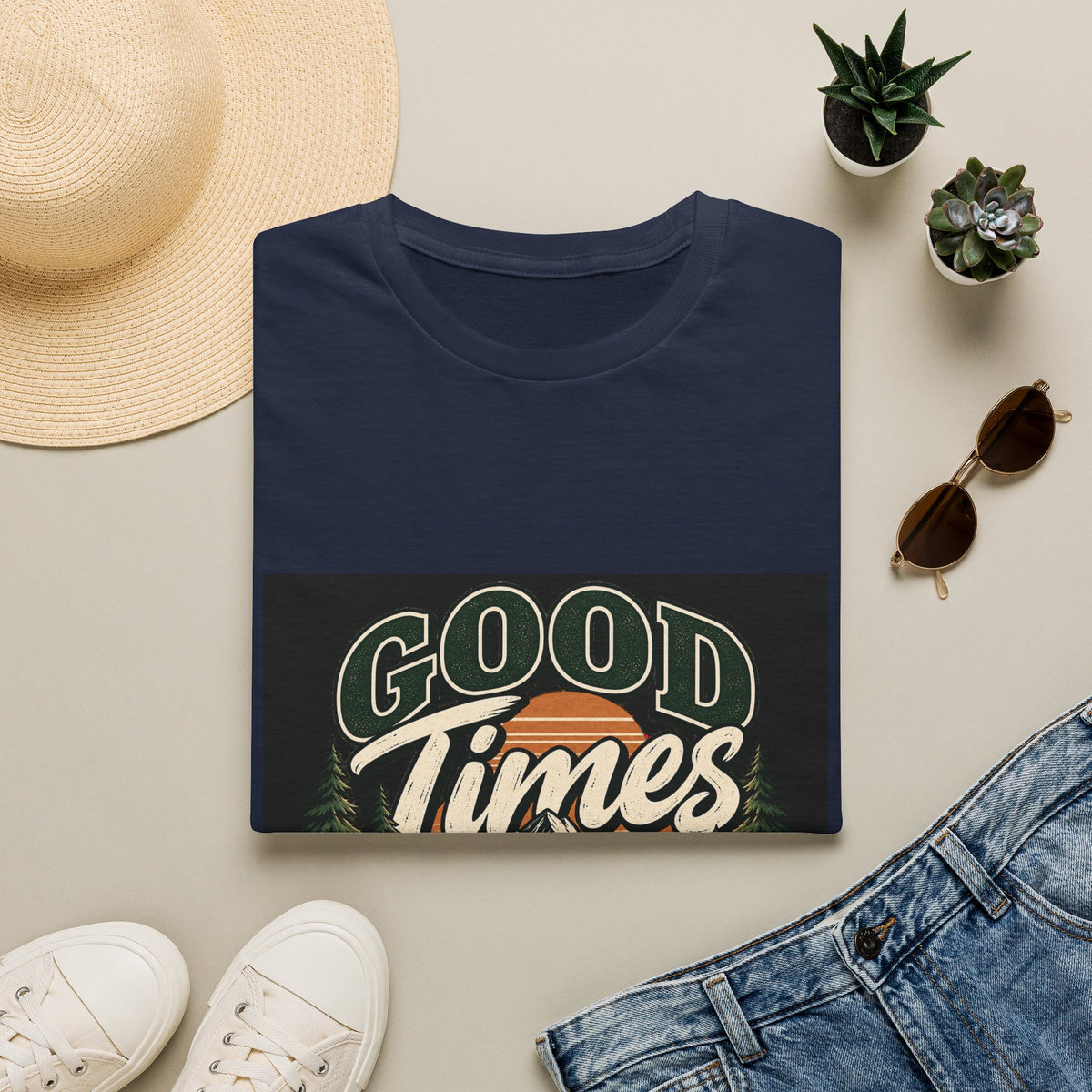 Good Times Questionable Decisions - Classic Tee