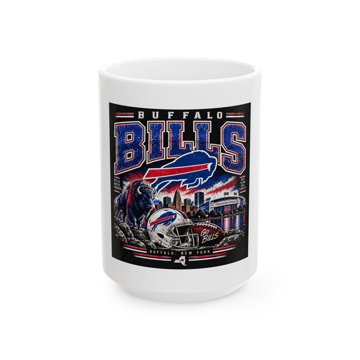 Buffalo Bills Dynasty - Ceramic Mug 11oz and 15oz