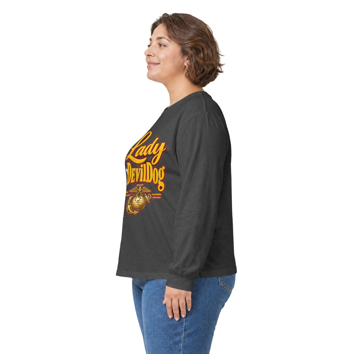Lady Devil Dog - Unisex Ultra Cotton Long Sleeve Tee