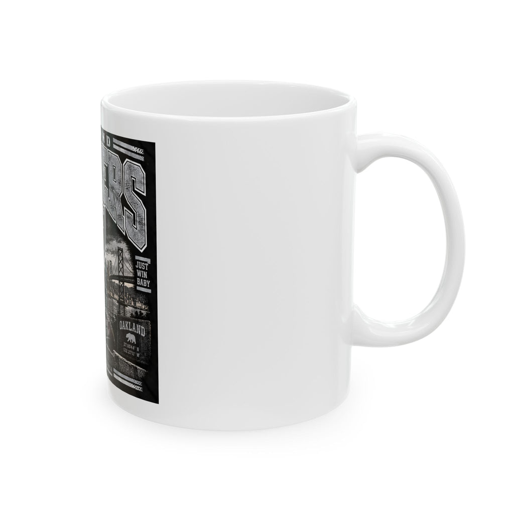 Oakland Raiders Black Heritage - Ceramic Mug 11oz and 15oz