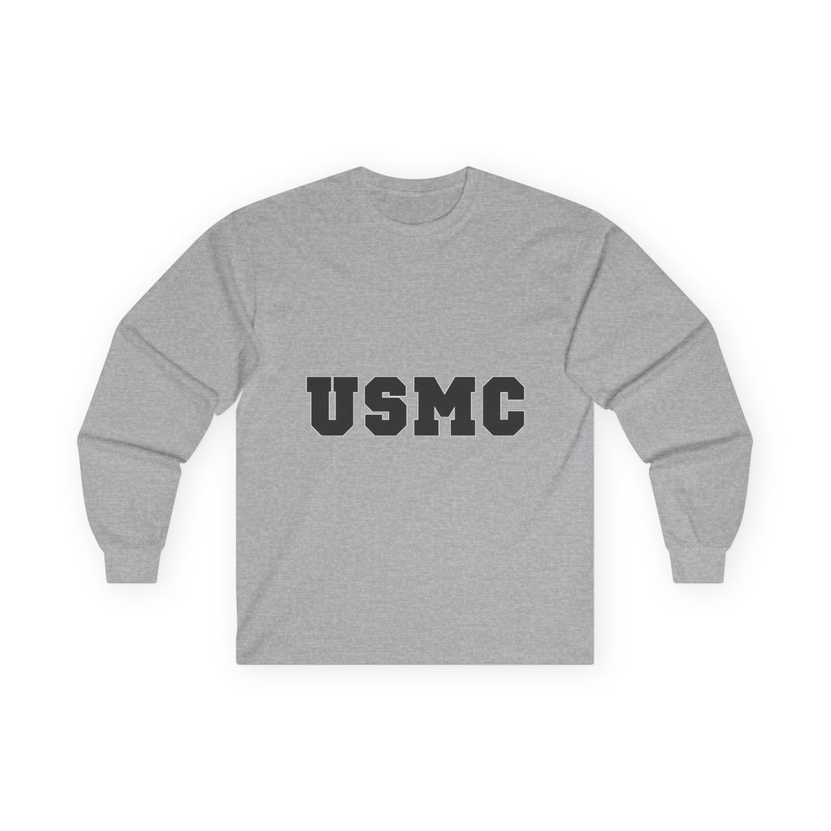 Marine Corps Varsity - Unisex Ultra Cotton Long Sleeve Tee