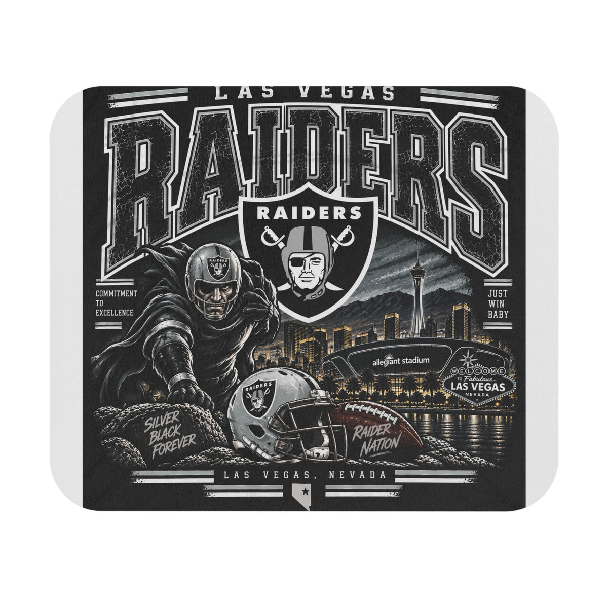 Las Vegas Raiders Nation - Mouse Pad