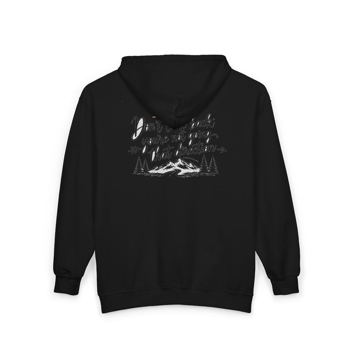 Don't Look Back - Full-Zip Hooded Sweatshirt