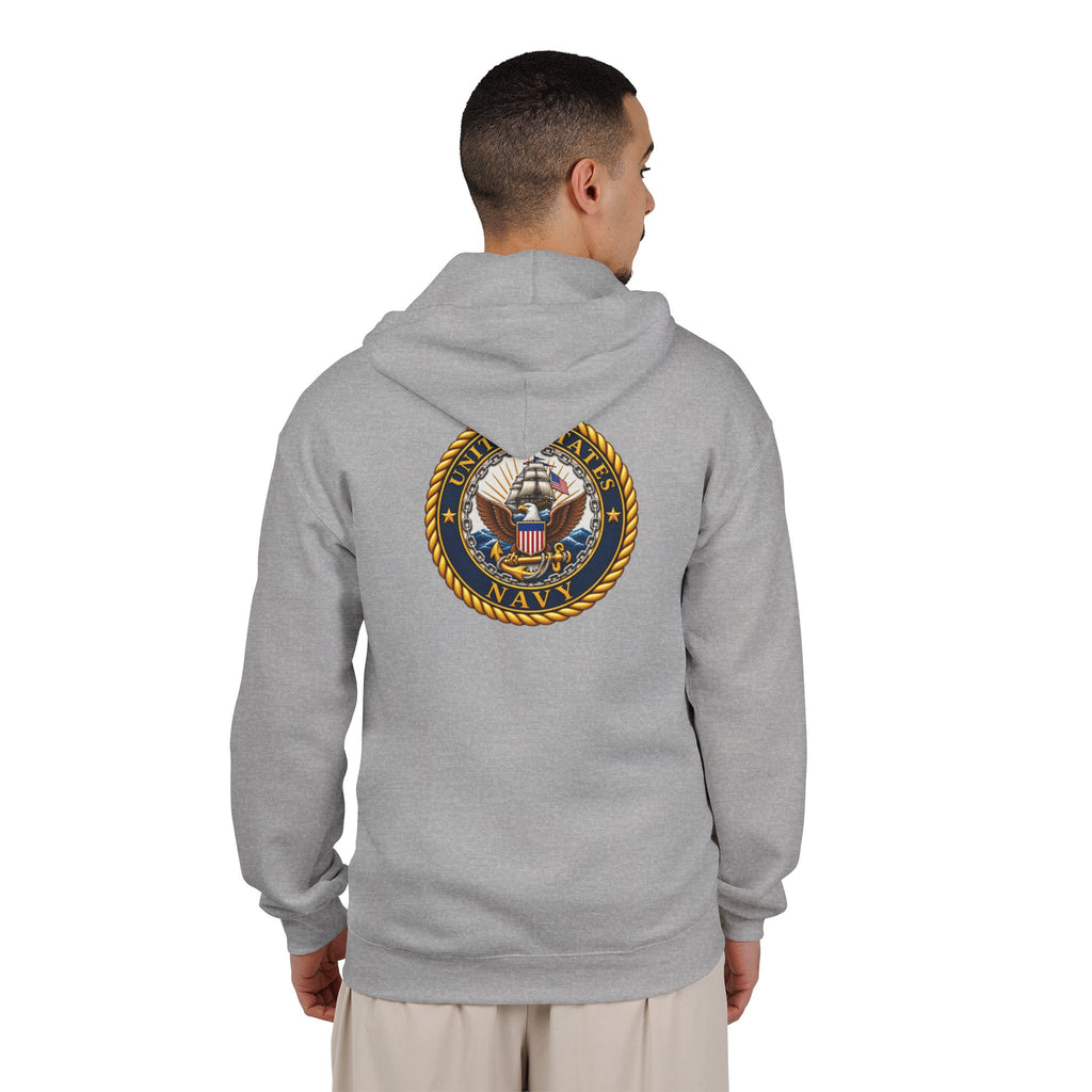 U.S. Navy Emblem - Full-Zip Hooded Sweatshirt