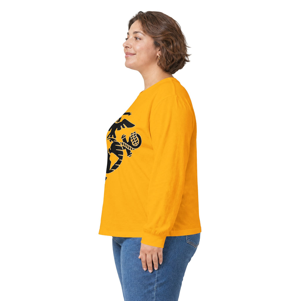 Eagle, Globe & Anchor Emblem - Unisex Ultra Cotton Long Sleeve Tee