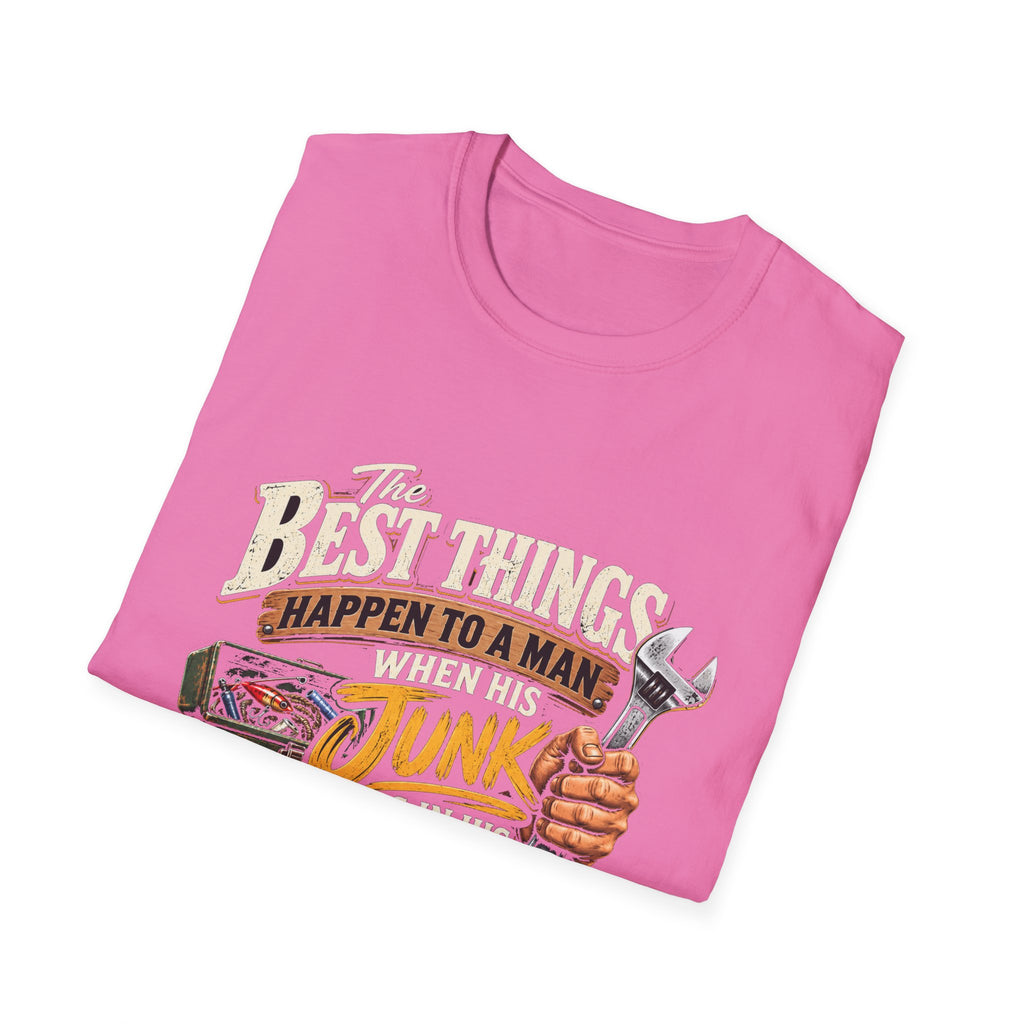 Best Things Happen in a Man's Hand - Classic Tee