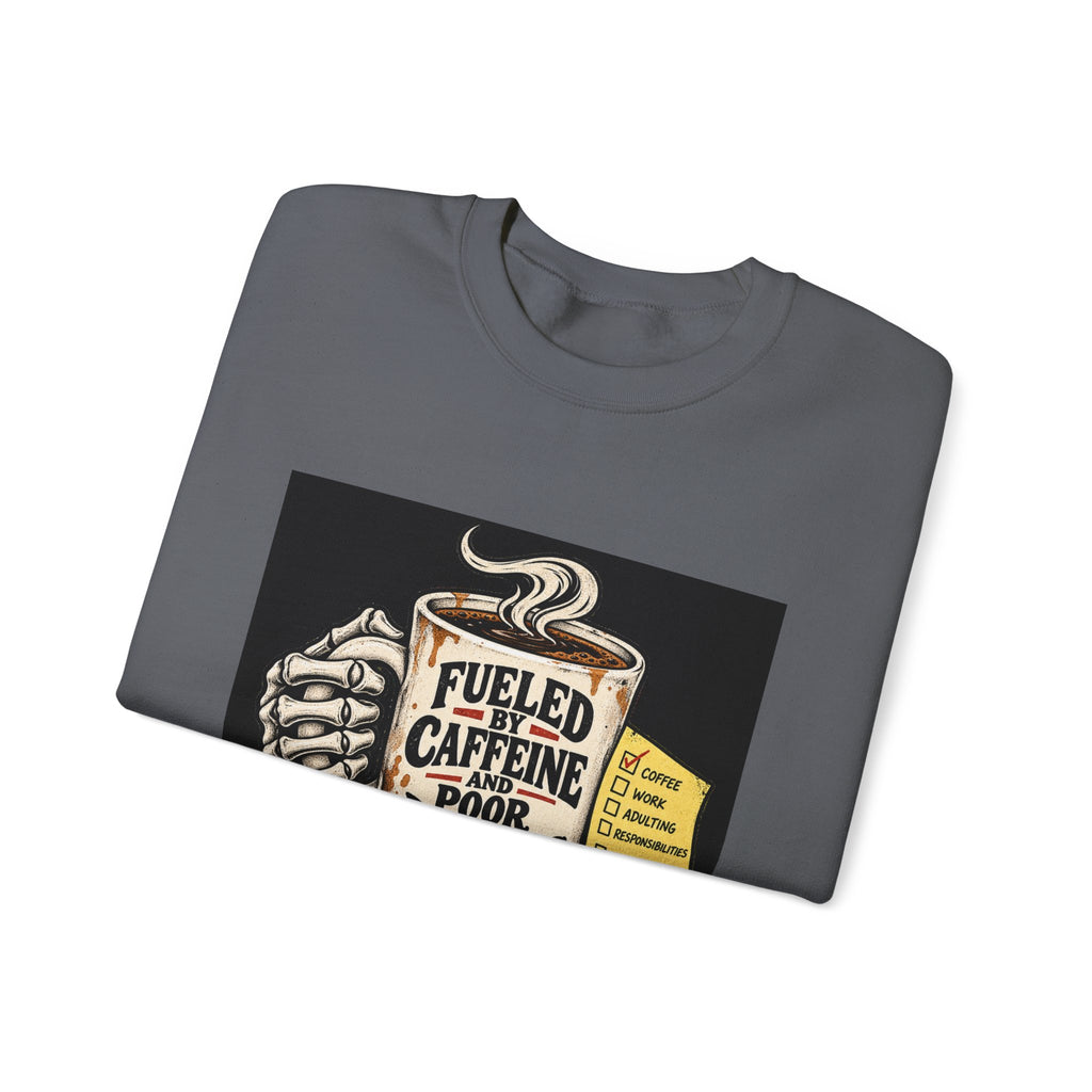 Fueled by Caffeine - Crewneck Sweatshirt