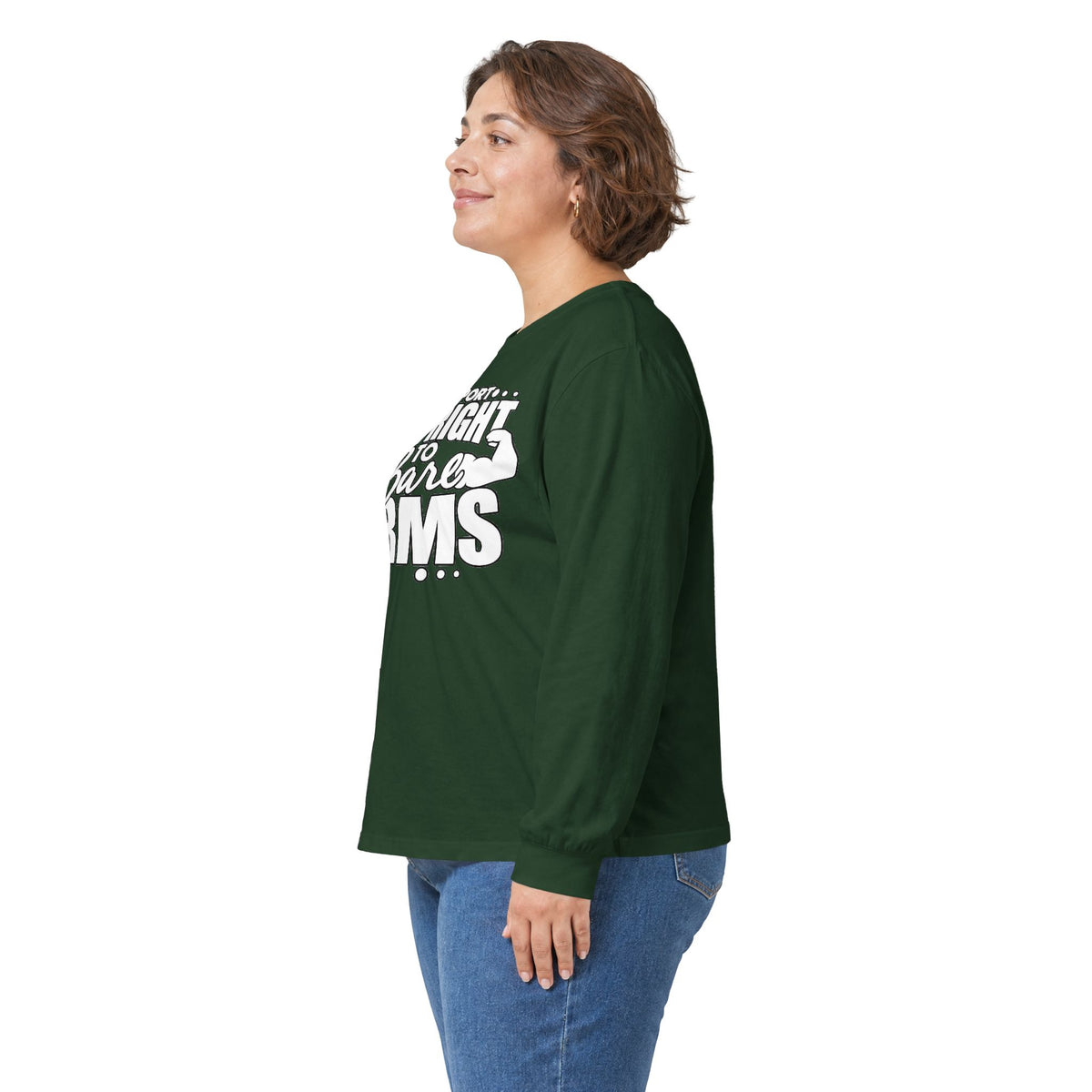 I Support the Right to Bare Arms - Unisex Ultra Cotton Long Sleeve Tee