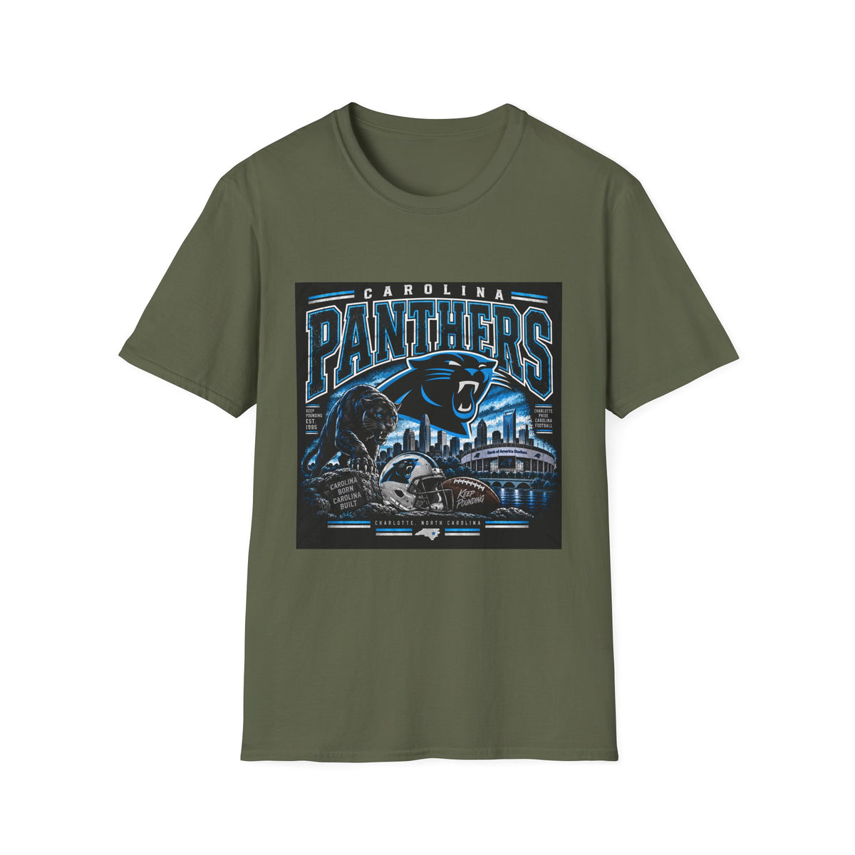 Carolina Panthers Keep Pounding - Classic Tee