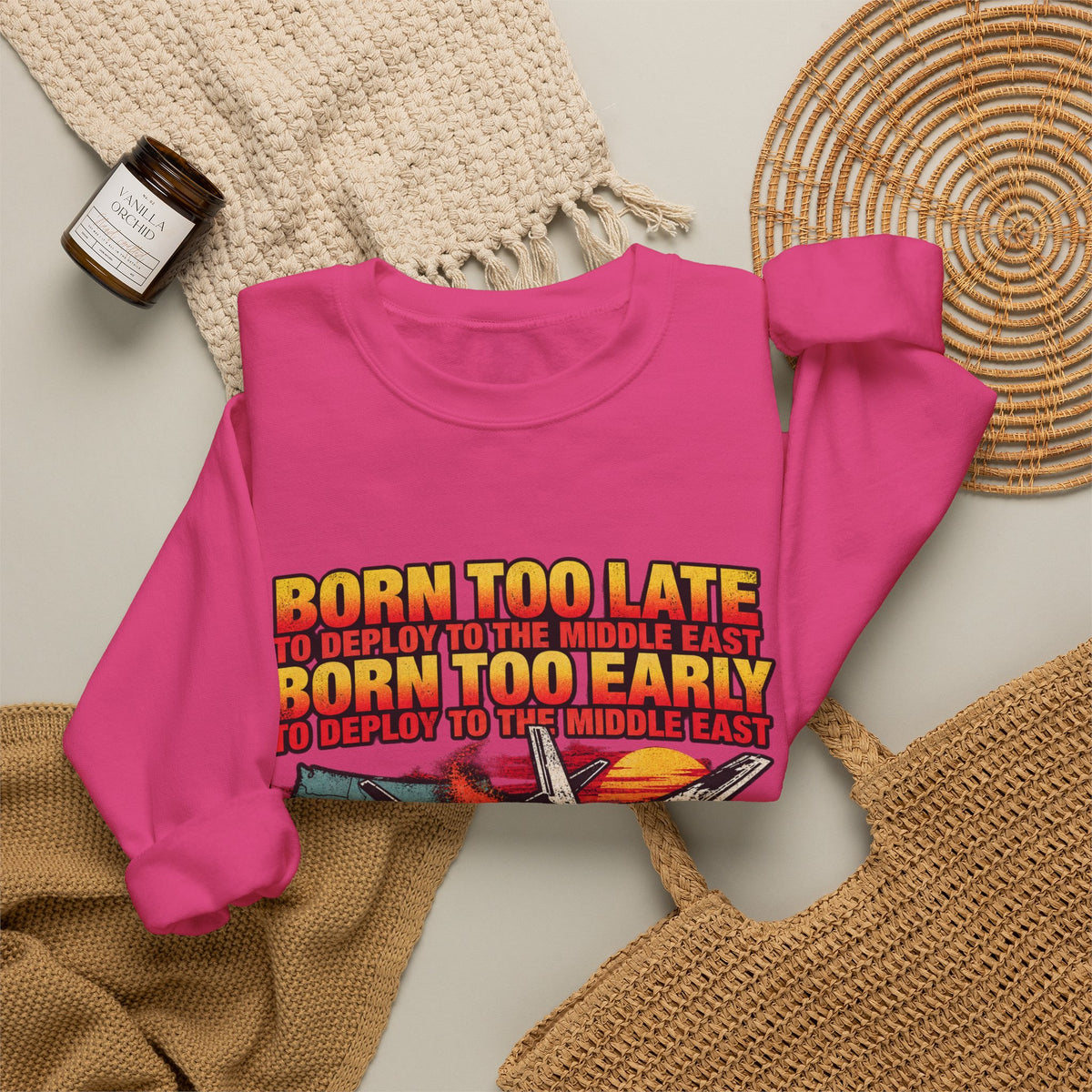 Desert Deployment Tee - Crewneck Sweatshirt