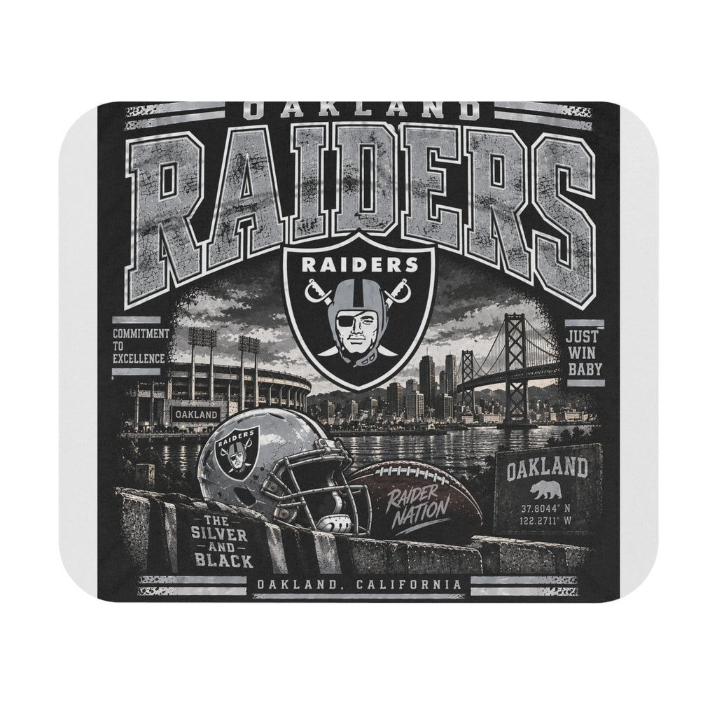 Oakland Raiders Black Heritage - Mouse Pad