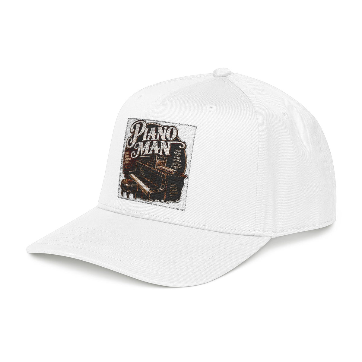 Piano Man Retro Bar - OTTO Baseball Hat