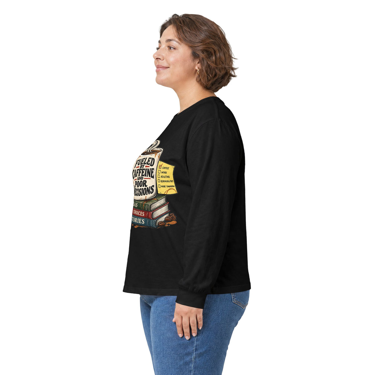 Fueled by Caffeine - Unisex Ultra Cotton Long Sleeve Tee