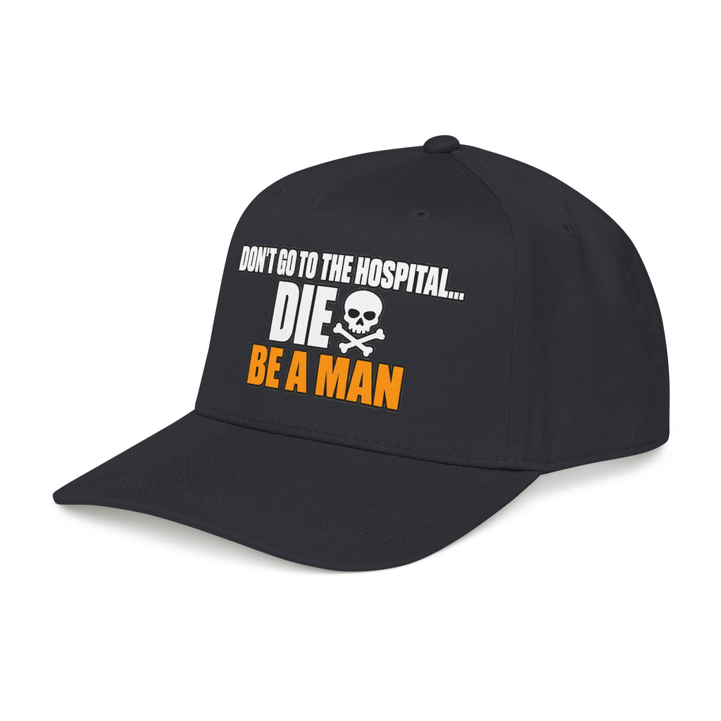 Dont Go to the Hospital - White Outlined - OTTO Baseball Hat
