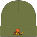 Pumpkin Head Office Cartoon - AS Colour 1107 Cuff Beanie