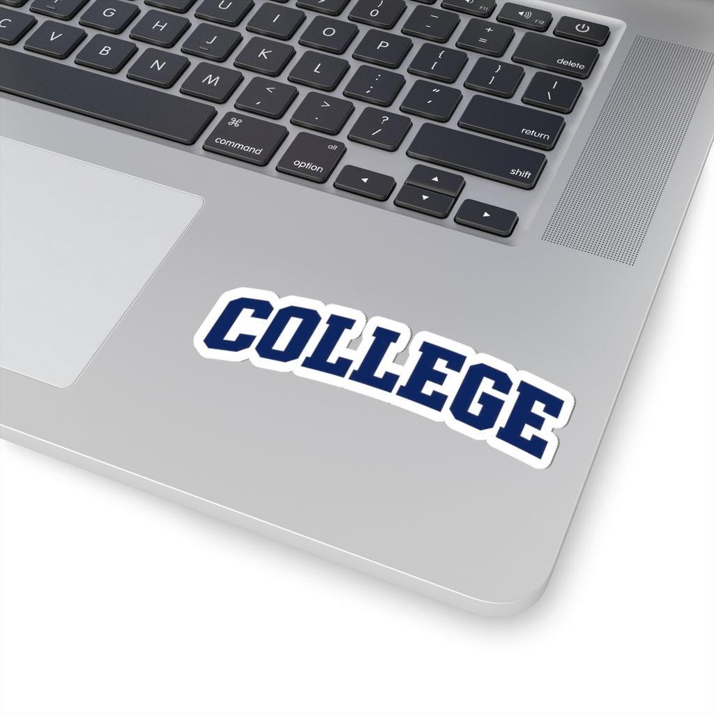 College - Kiss-Cut Sticker