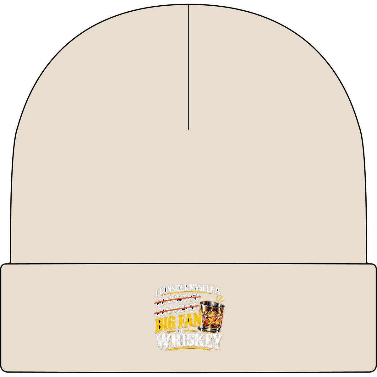 Big Fan of Whiskey - AS Colour 1107 Cuff Beanie