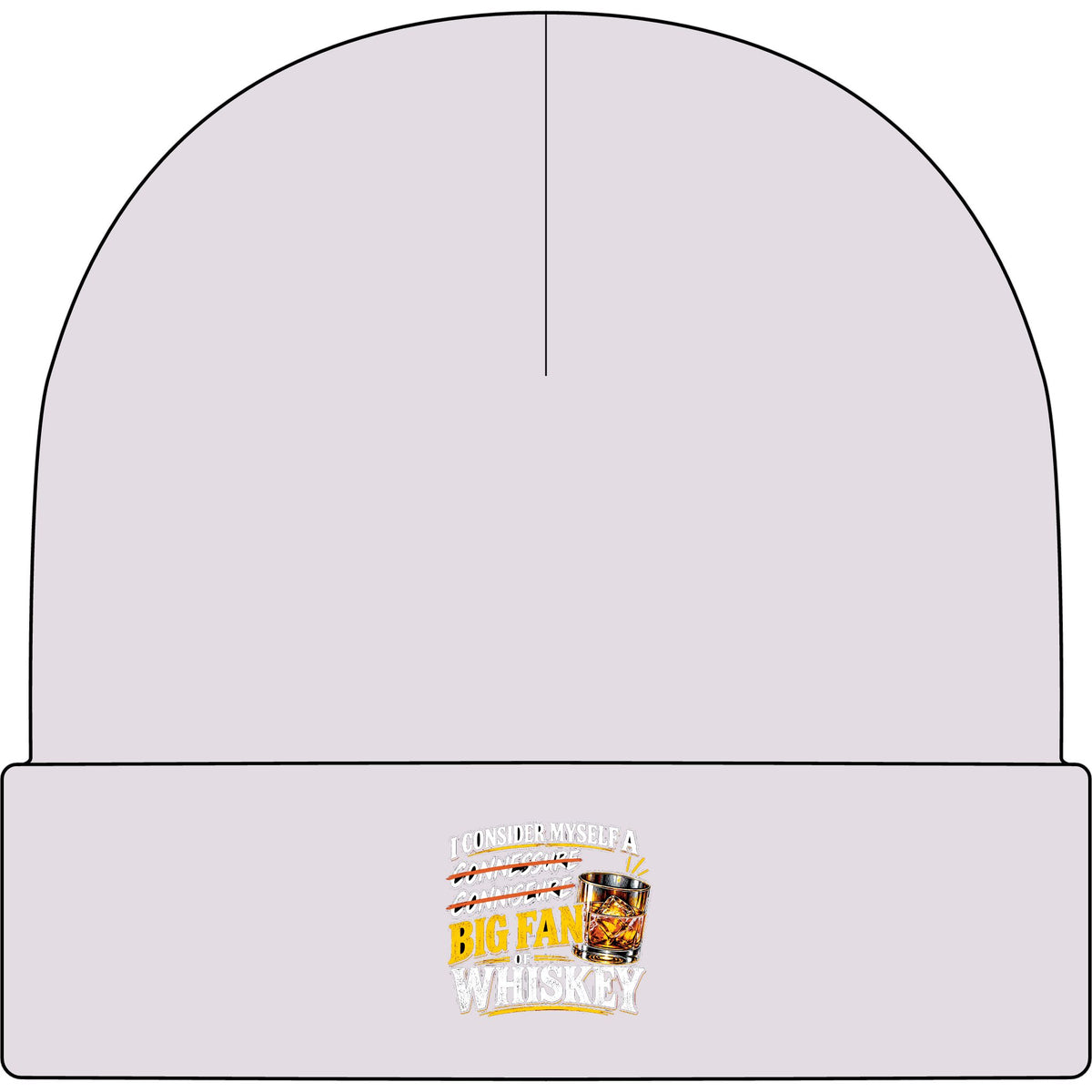 Big Fan of Whiskey - AS Colour 1107 Cuff Beanie