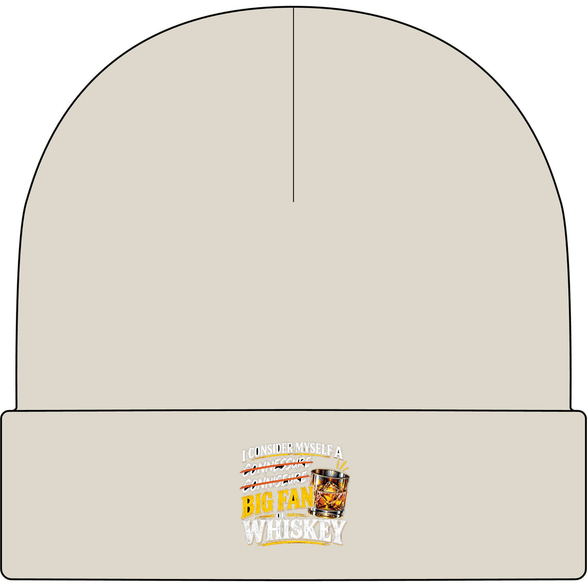 Big Fan of Whiskey - AS Colour 1107 Cuff Beanie