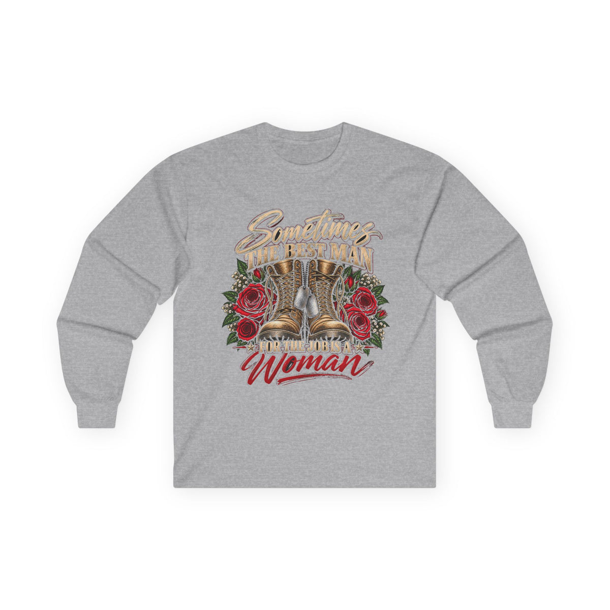 Best Man for the Job - Unisex Ultra Cotton Long Sleeve Tee