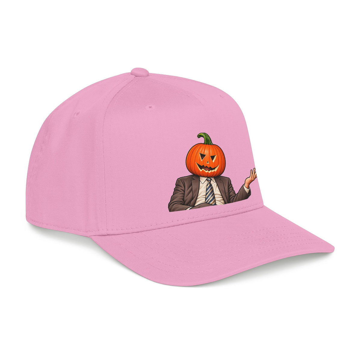 Pumpkin Head Office Cartoon - OTTO Baseball Hat