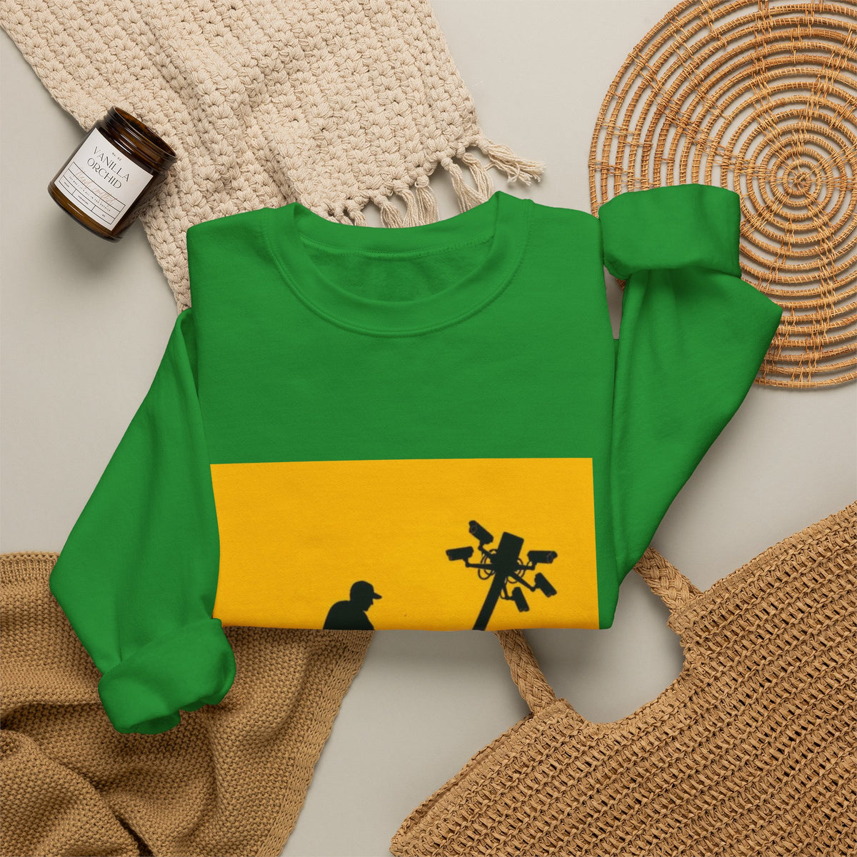 Surveillance Sabotage Tee - Crewneck Sweatshirt