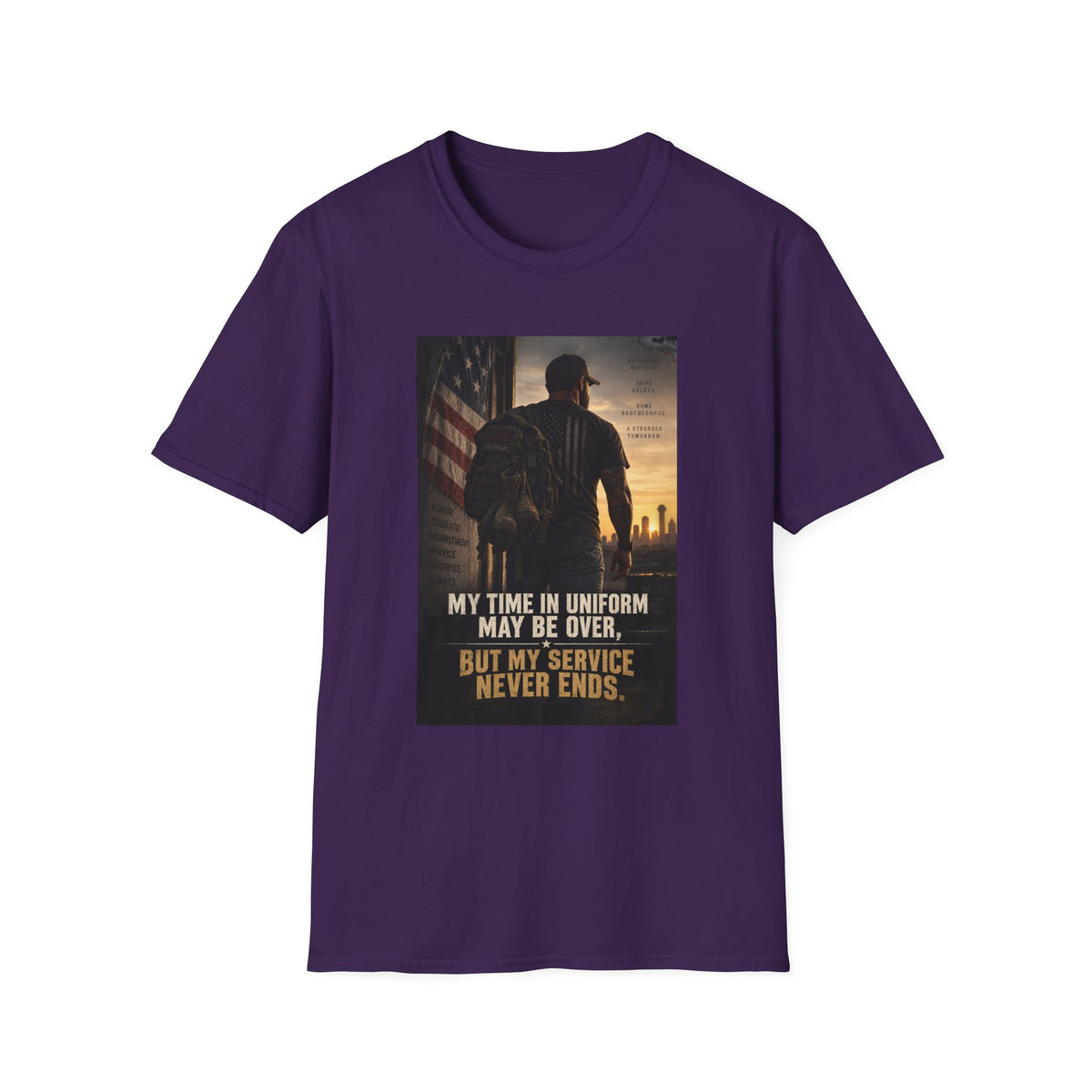 Service Never Ends - Classic Tee